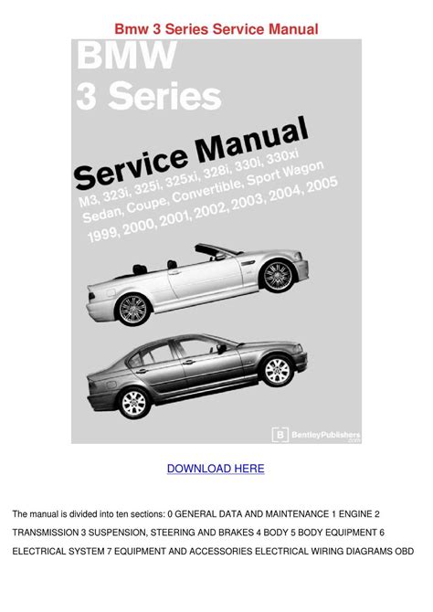 Bentley Bmw 3 Series Service Manual Pdf Ebook Kindle Editon
